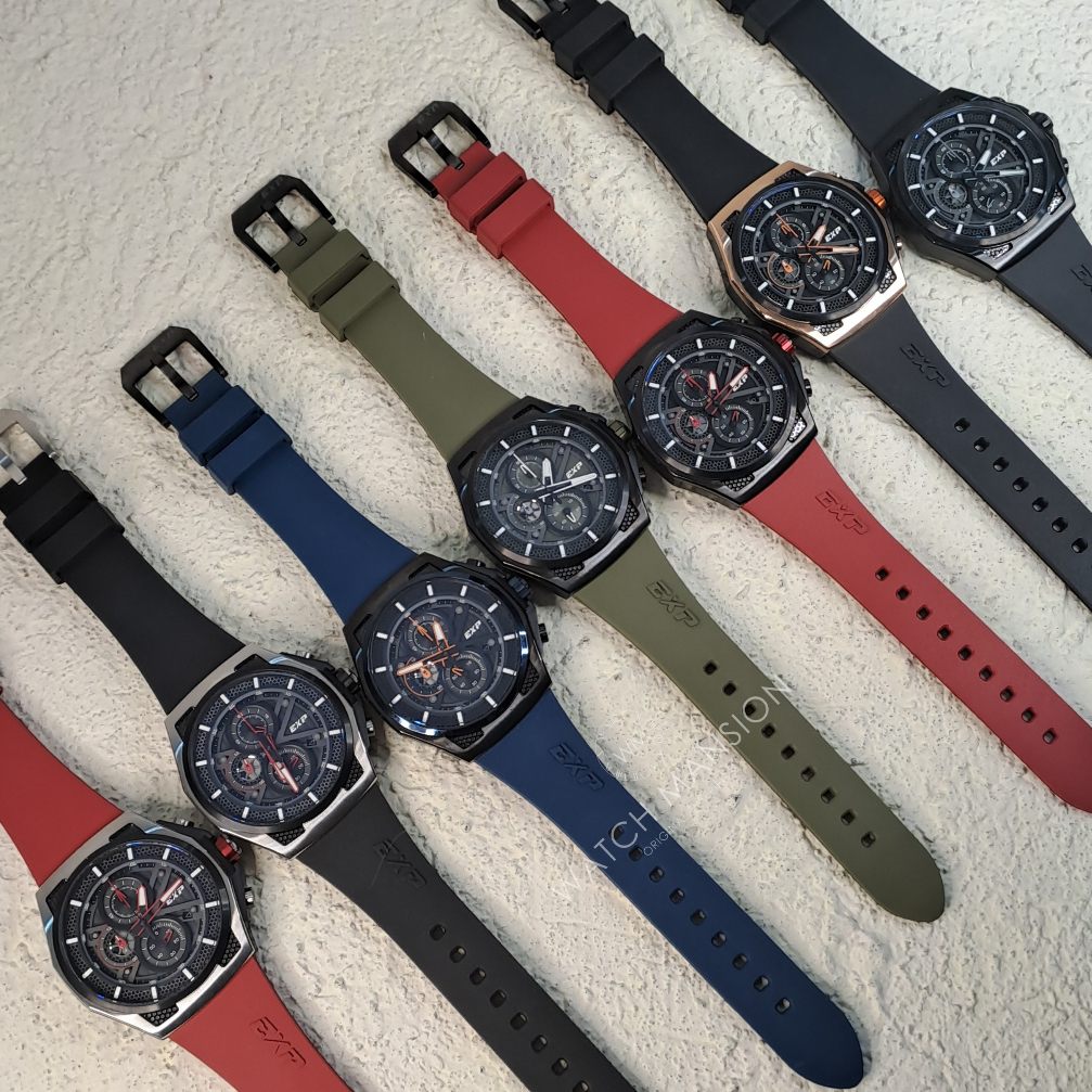 JAM TANGAN PRIA EXPEDITION 6842 E6842 E 6842 RUBBER STRAP ORIGINAL GARANSI FREE BATERAI