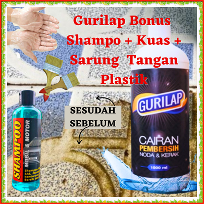 Bisa Cod Gurilap Pembersih Kamar Mandi 100% Original Fast Cleaner Extra Ampuh dan Ajaib Penghilang N