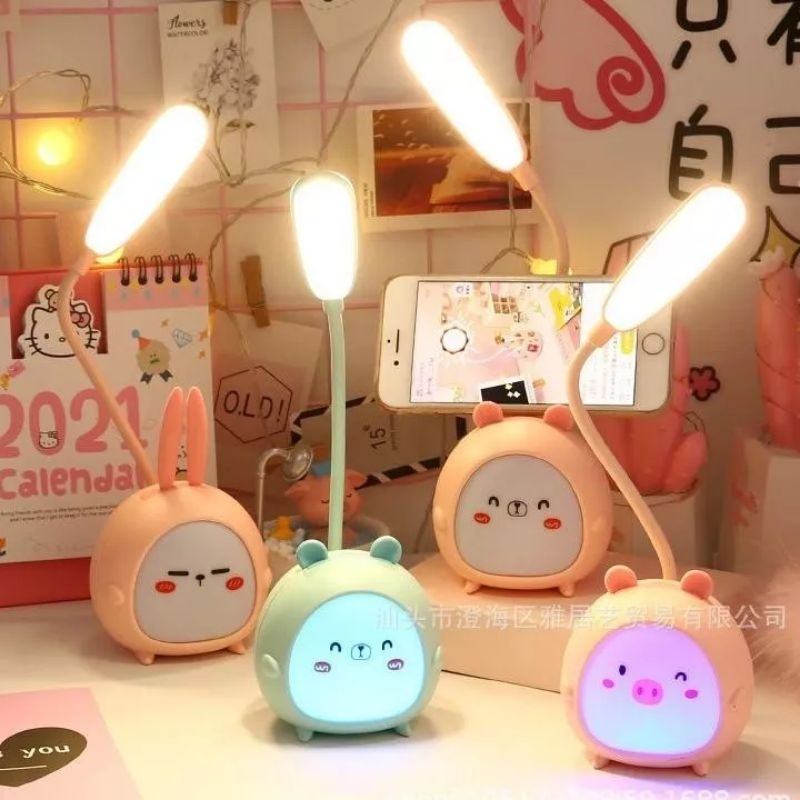 Lampu belajar karakter lucu