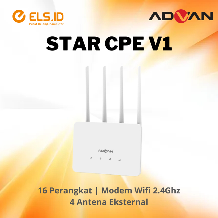 Advan CPE Start Hybrid V1 4G LTE Modem Wifi Router