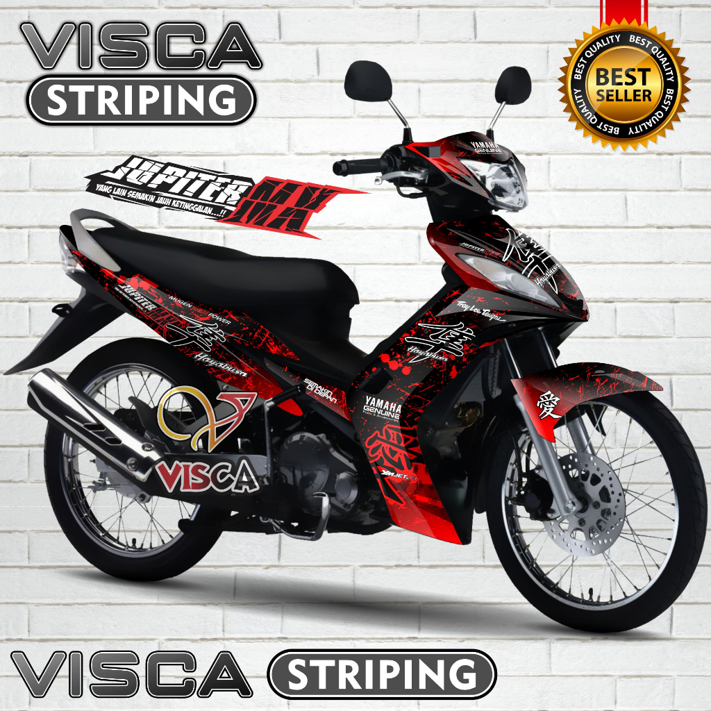 Decal Jupiter MX Old - Stiker MX Old - Dekal MX Old Full Body - Striping Jupiter MX Old Variasi - De