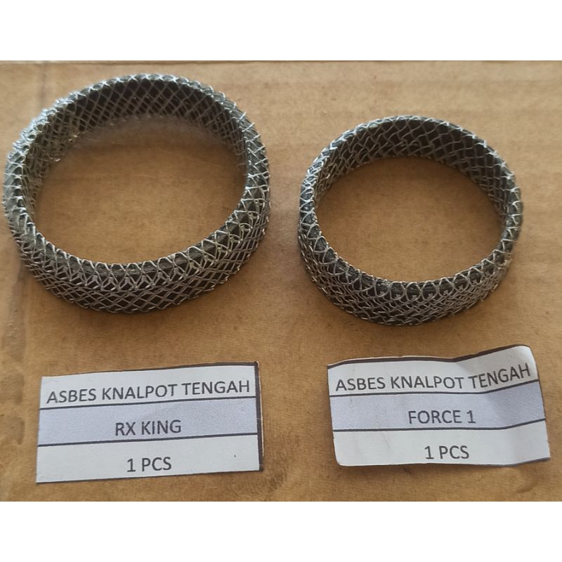 PAKING/ASBES/GASKET KENALPOT KNALPOT SAMBUNGAN/TENGAH FIZ-R/F1ZR DAN RX-K/RX-KING