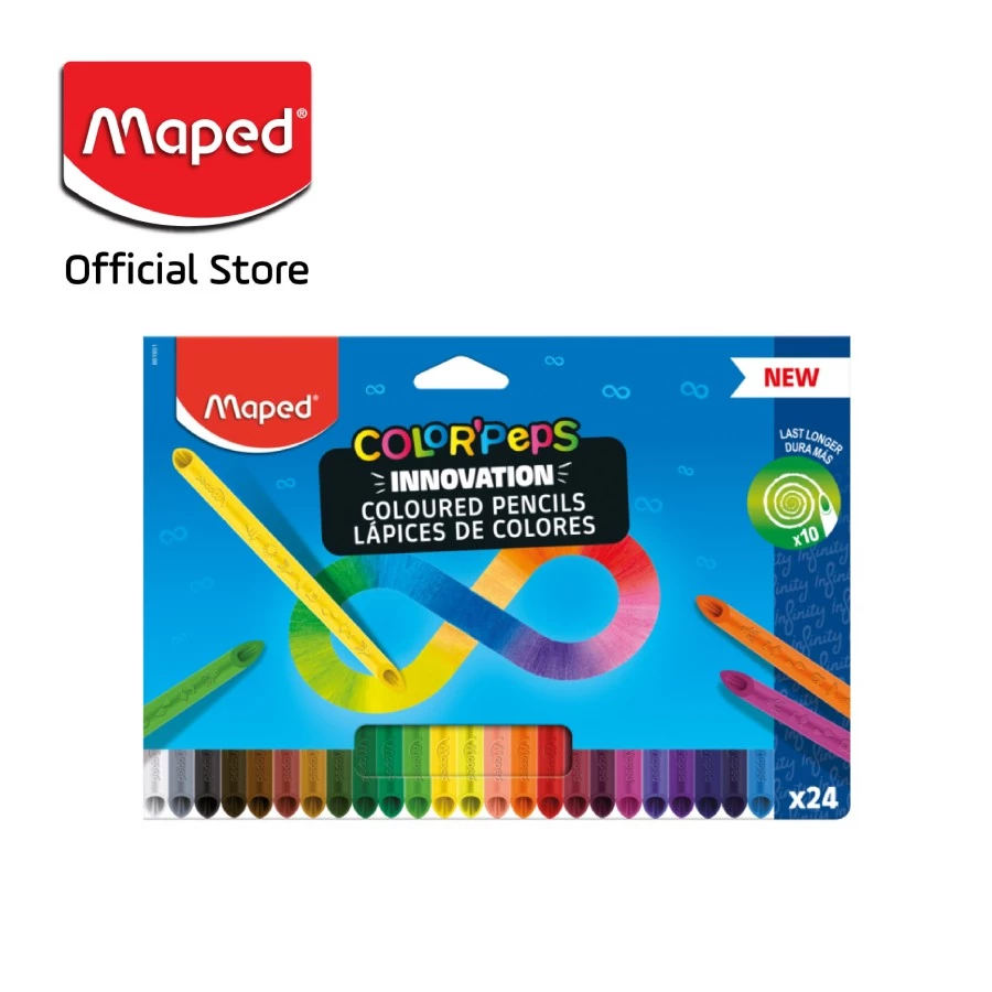 

Maped Infinity / Pensil Warna Maped Tanpa Kayu