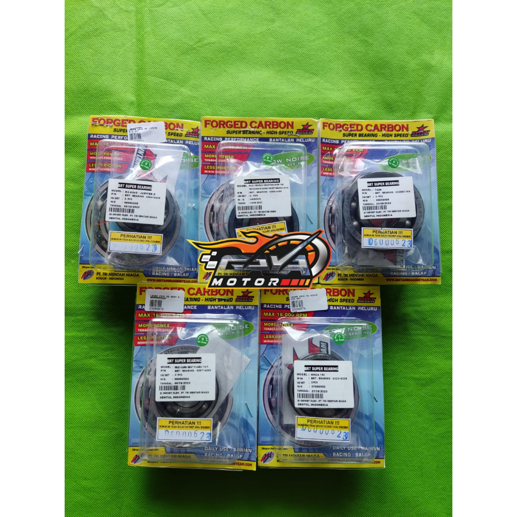 BEARING KRUK AS BRT RX KING JUPITER Z BEAT KLX TIGER NINJA 150