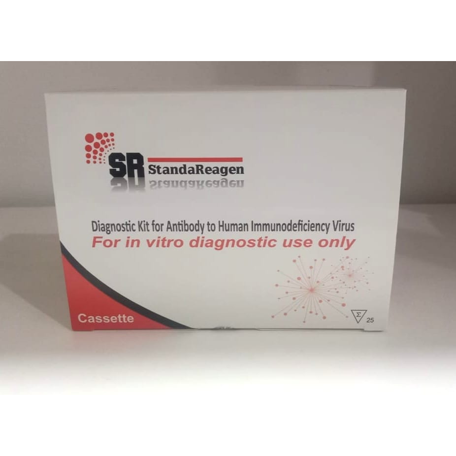 Rapid test HIV Standareagen isi 25 test | Rapid tes hiv sr