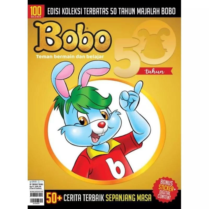 Majalah BOBO 50 Tahun (PO batch 2)