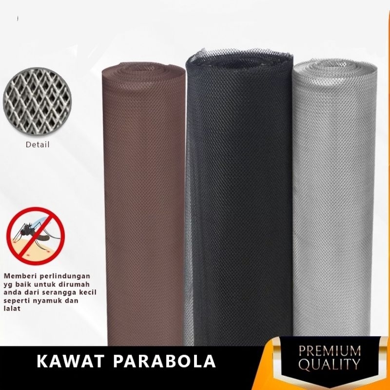 Per Roll kawat nyamuk , kawat prabola Baja