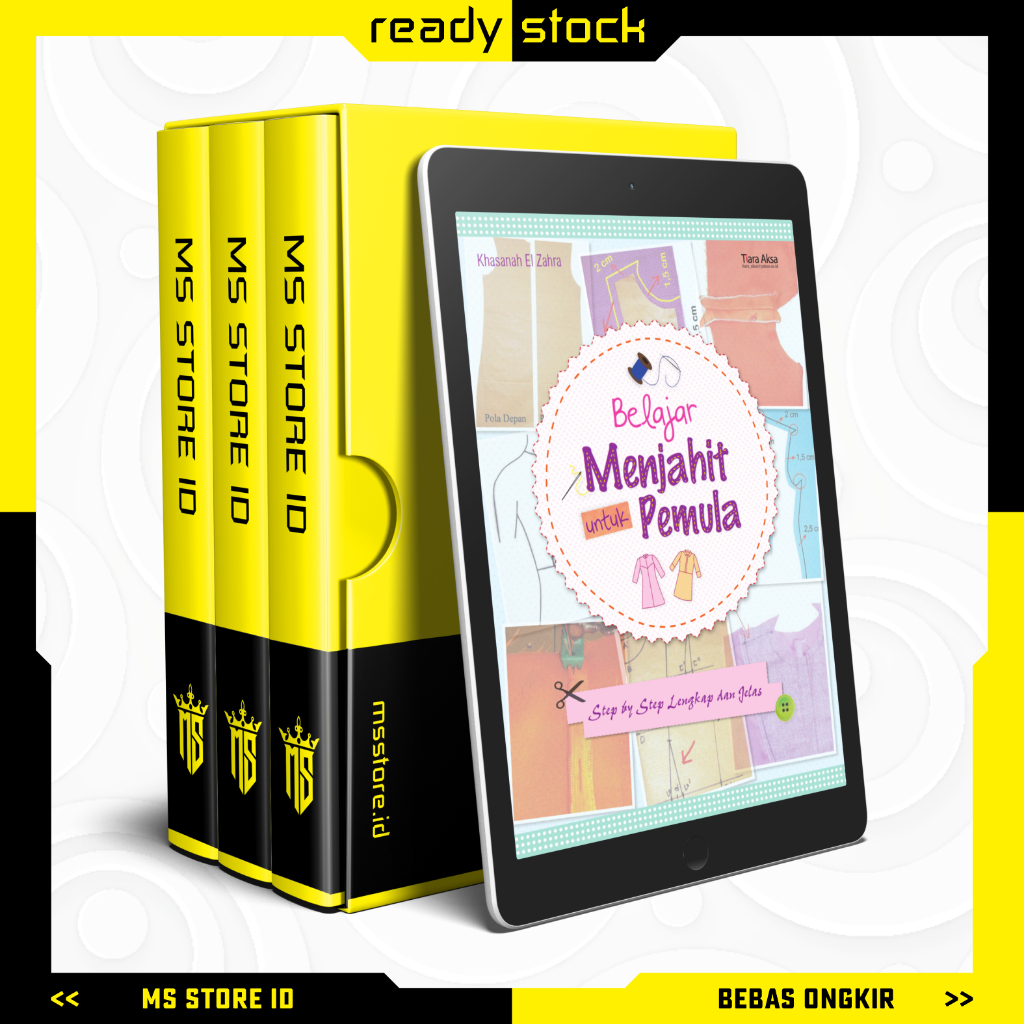 

Belajar Menjahit untuk Pemula - Step by Step Lengkap dan Jelas