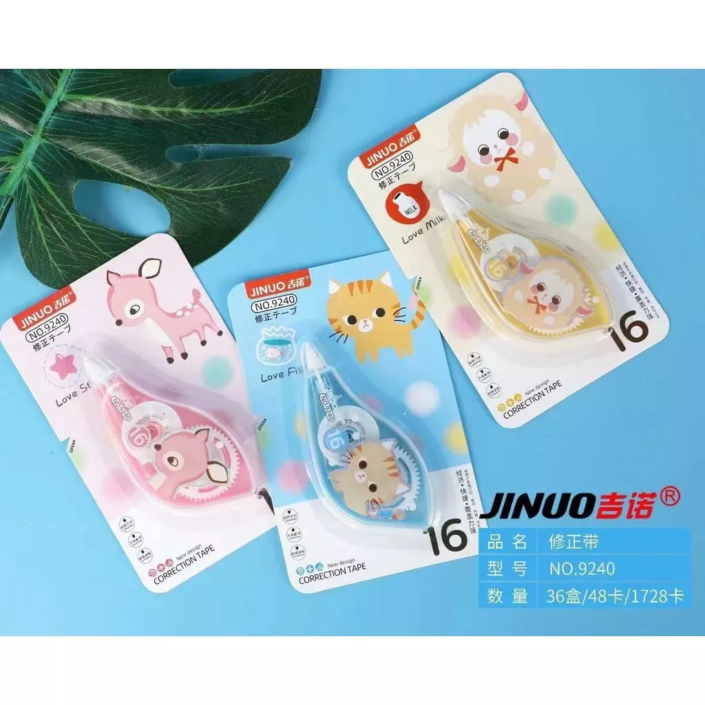 

Correction tape 9240 / Correction tape fancy / Correction tape lucu / Tipe- roll