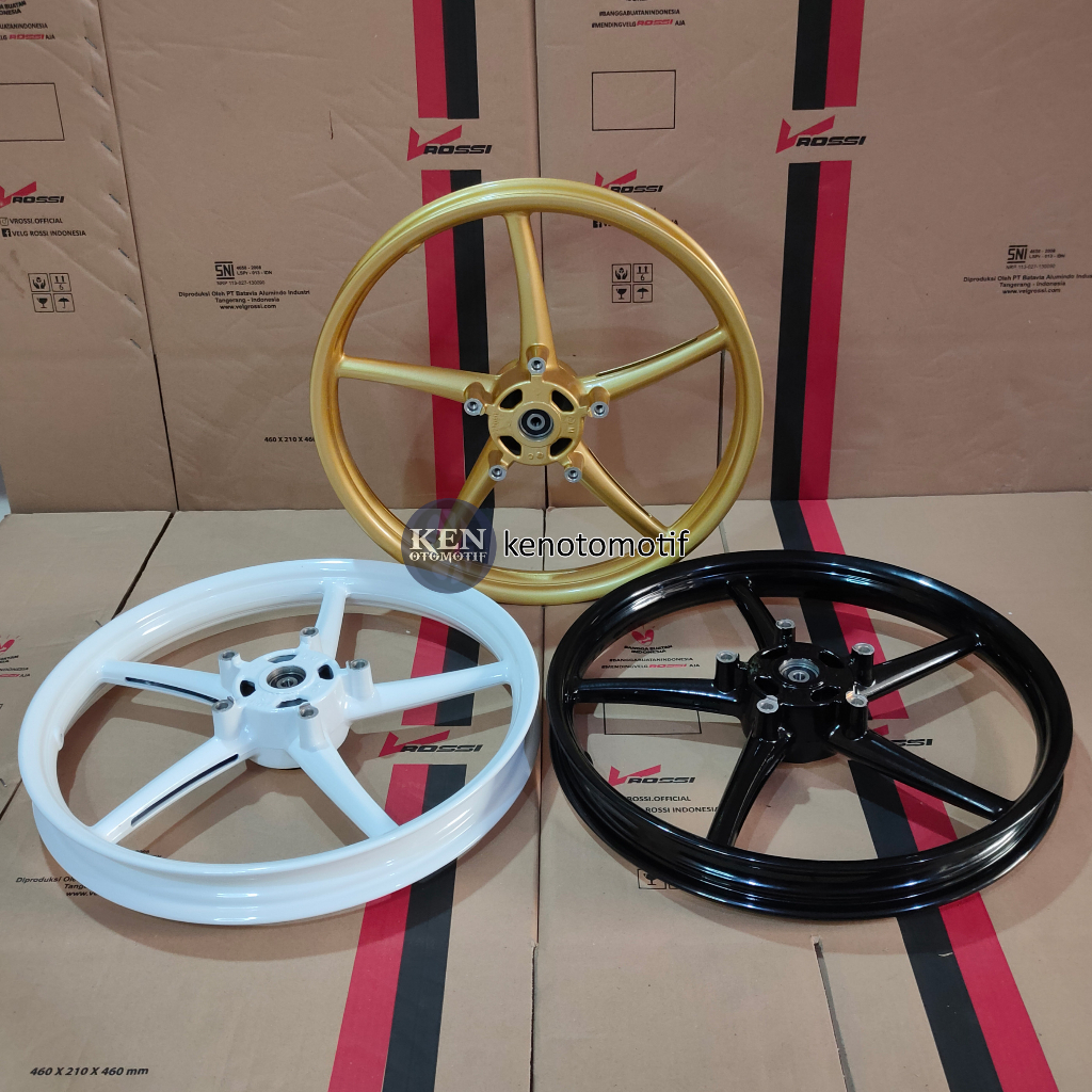 VRossi Velg Palang 5 Copy RCB Sprint RC Sanca | Satria Fu, Jupiter Mx, MX KING 160/215, MX KING 160/