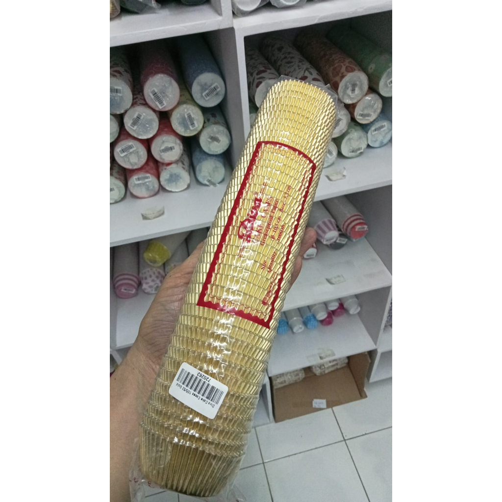 Case Diva 105/52 gold 1000 cup muffin cupcake