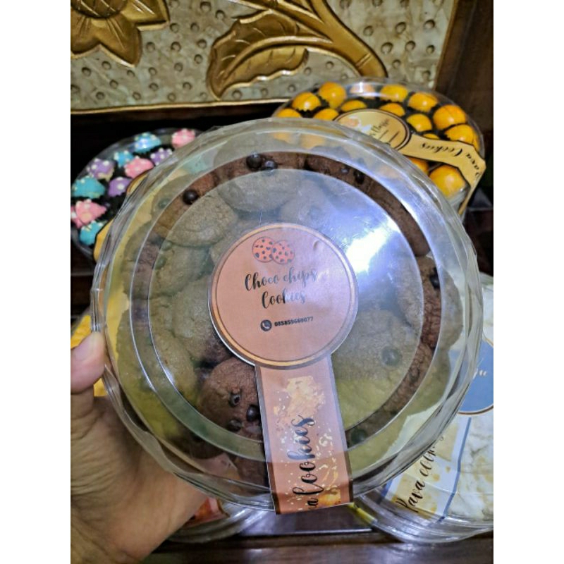

COCOCHIPS COOKIES KEMASAN TOPLES UKURAN 500GRAM ENAK NYOKLAT LUMER KRUNCI