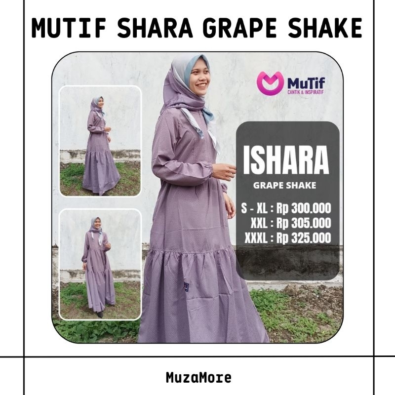 MUTIF GAMIS ISHARA GRAPE SHAKE