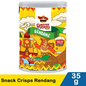 

Mister Potato Crisp Rendang / Original 35g