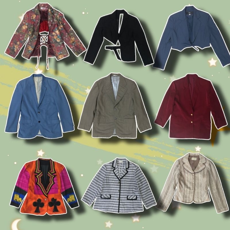 Blazer Formal Reworked Academia NonFormal dan Vintage 2 Pria dan Wanita Pinterest Inspiration