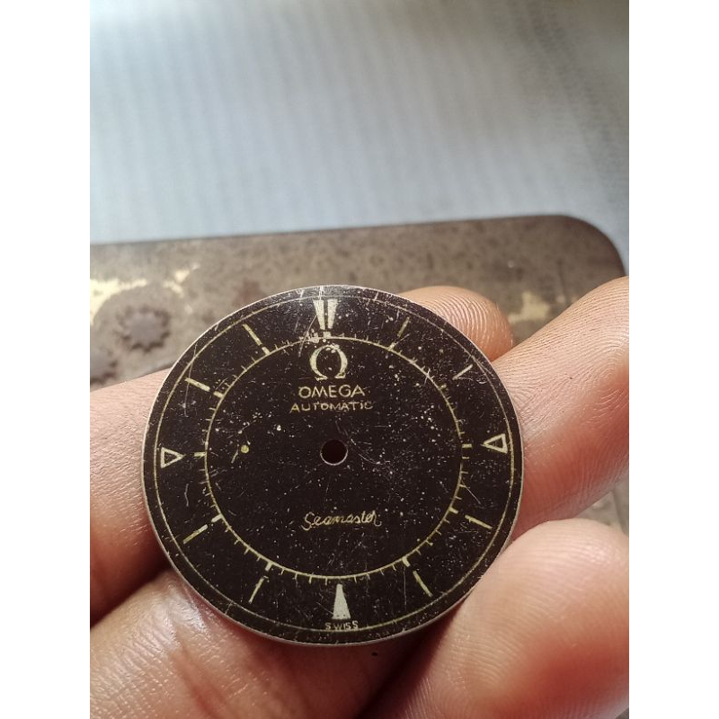 Part jam tangan plat dial OMEGA seamaster automatic