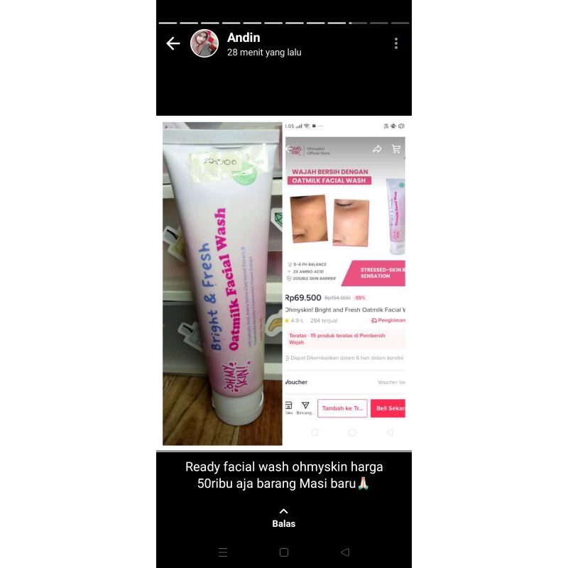 facial wash ohmyskin