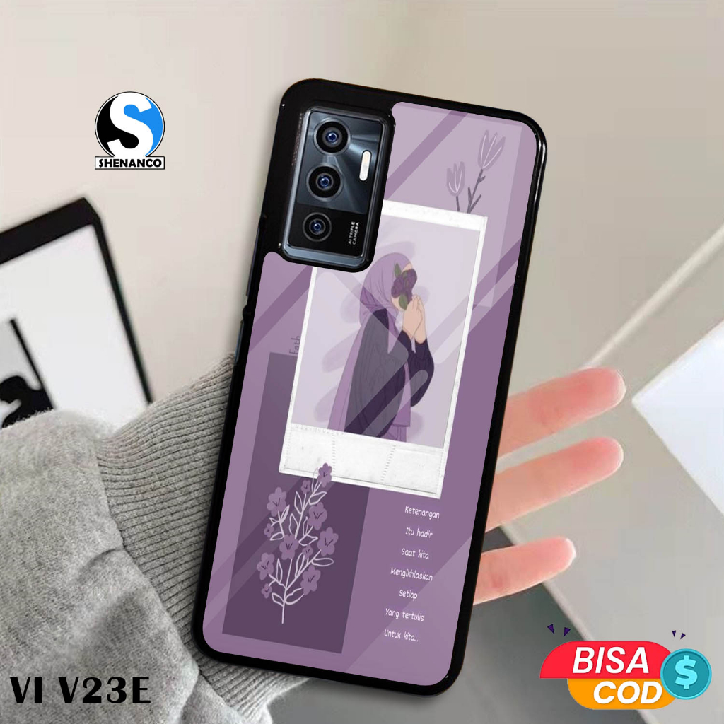 Case Vivo V23e V20se V20 V9 Terbaru Fashion Case Gambar Estetik Hijab 02 Casing Hp Case Murah Hardca