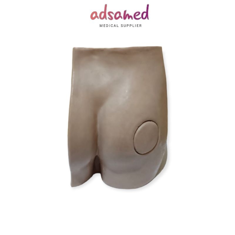 Phantom Manikin Bokong Suntik Silicone / Manekin Bokong Suntik