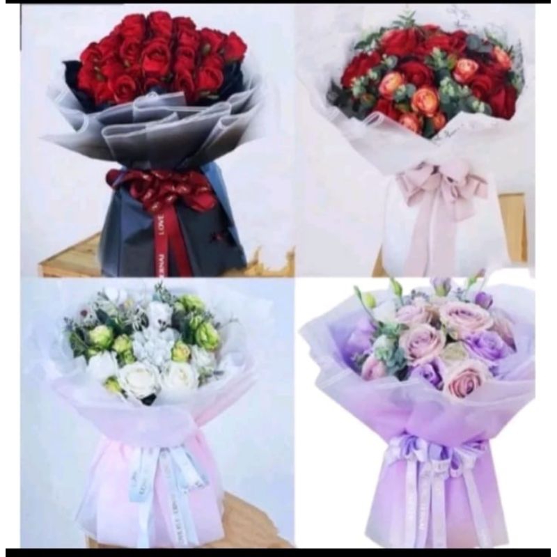 

Kertas Buket Cellophane Gradien/Flower Wraping