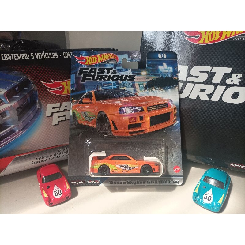 hotwheels Nissan skyline r34 premium fast and furious