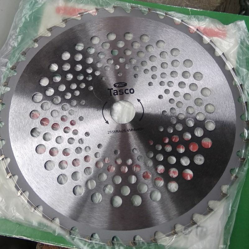 mata potong gergaji kayu 10 inch 40T tasco