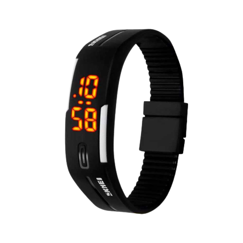 Wristband jam tangan gelang LED jam tangan sport pria jam tangan sport wanita jam tangan sporty pria