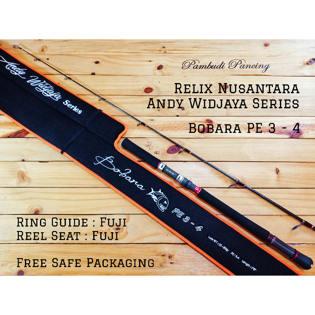 RXN | Joran RELIX NUSANTARA BOBARA PE 3-4 Bottom Join - Popping Rod