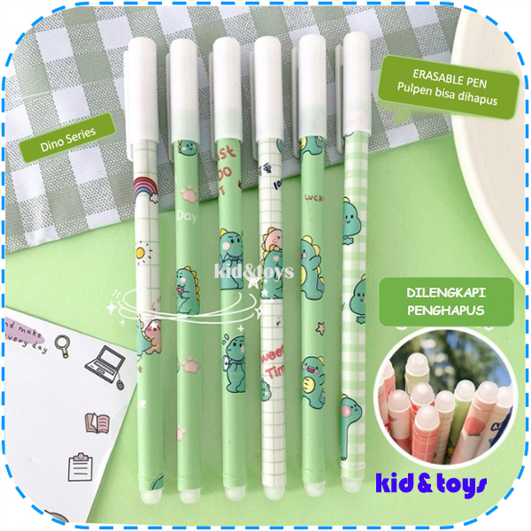 

Kidntoys Pulpen Bisa Dihapus Erasable Pen Satuan Alat Tulis
