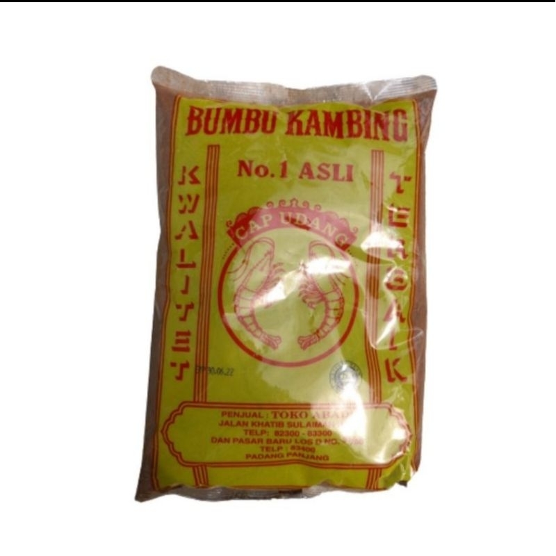 

Bumbu Kambing No. 1 Cap Udang