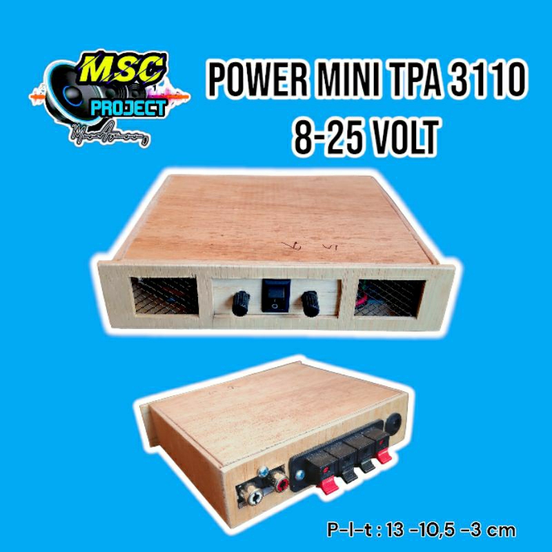 power amplifier tpa 3110 + adaptor