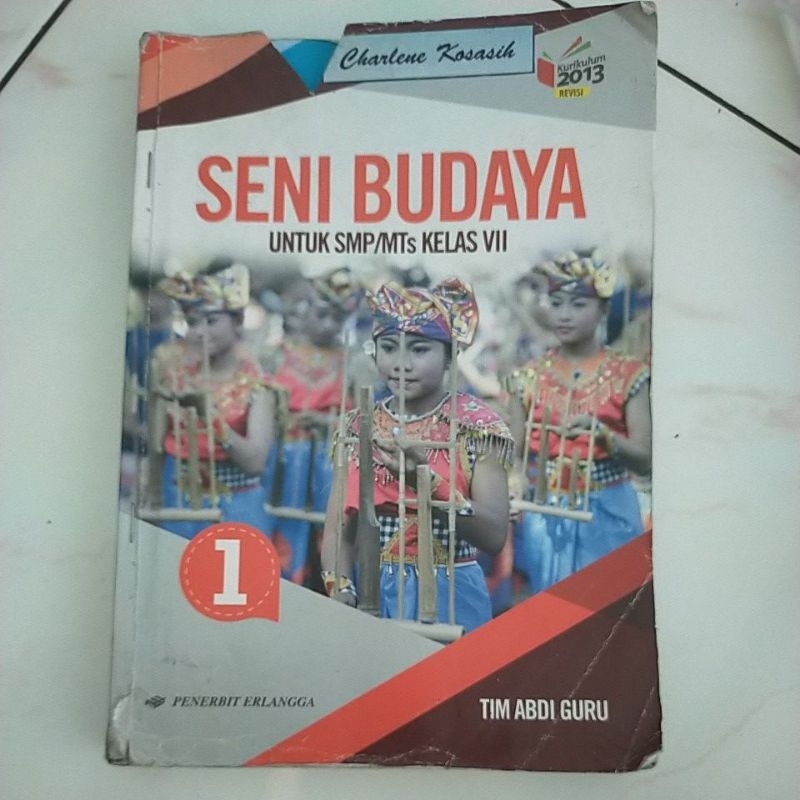Buku kelas 7, 8, 9 Seni Budaya / Seni Budaya untuk SMP kelas 7 / Seni Budaya kelas 8 / Seni Budaya k