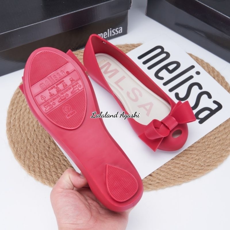 Sepatu melissa ultragirl bow/sepatu jelly wanita/sepatu melissa