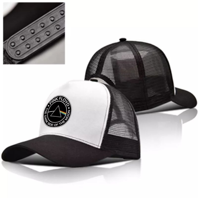 Topi Jaring Pink floyd vintage
