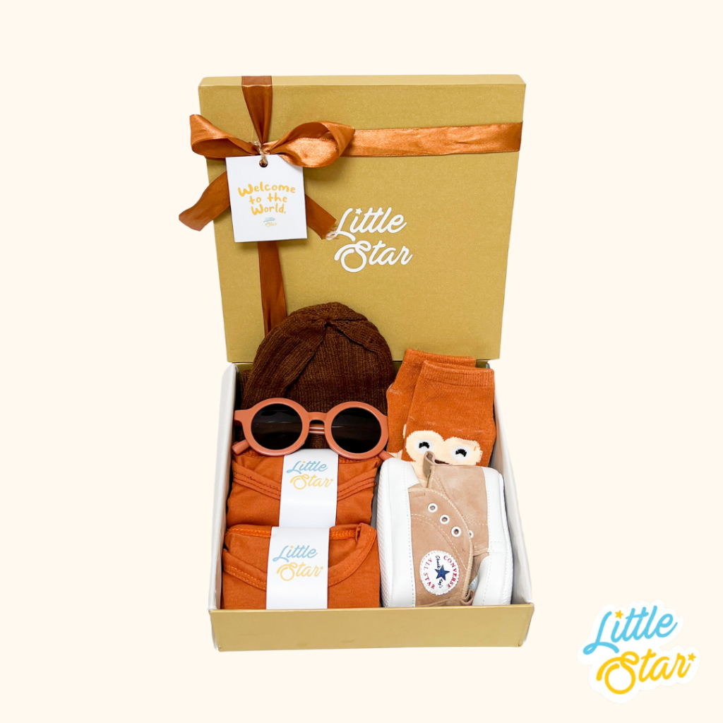 Little Star Duo Premium Hampers Bayi Newborn Baby Gift Set Kado Lahiran