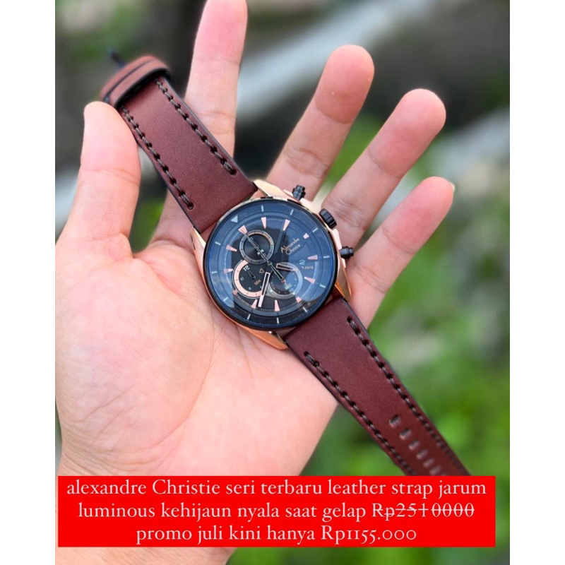 ALEXANDRE CHRISTIE ORIGINAL PRIA CRONO AKTIF SERI 6662MC