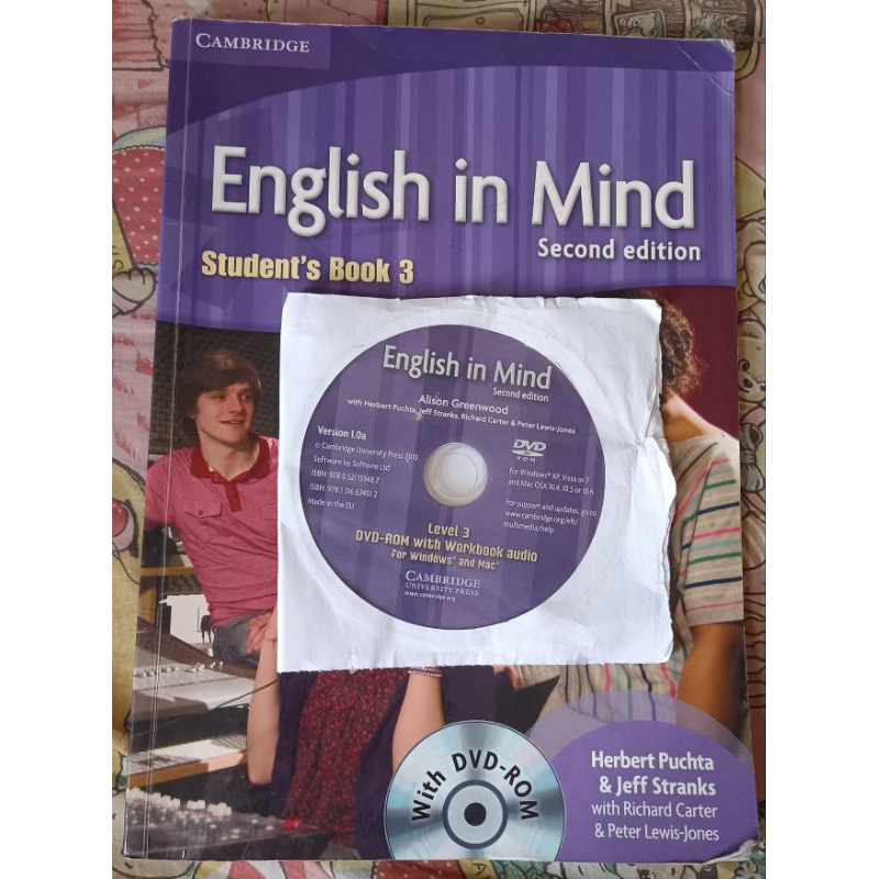 

BUKU ENGLISH IN MIND 'STUDENT'S BOOK 3' 'SECOND EDITION' ( CAMBRIDGE)