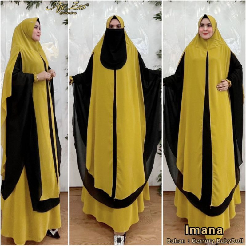 Gamis imana aje zas ori+ Himar+nikop