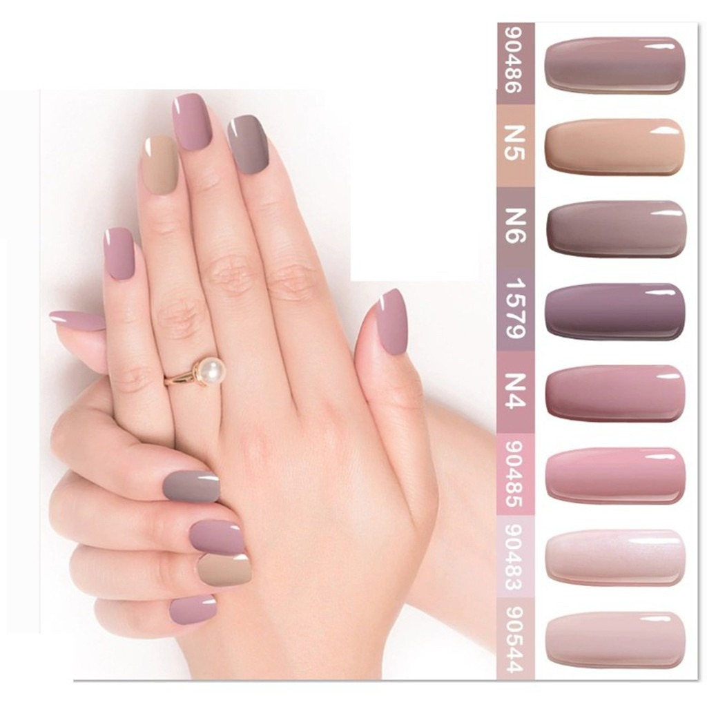 Marimar Nail Polish Nude &amp; Gliter | Cat Kuku Warna Nude Dengan Gliter