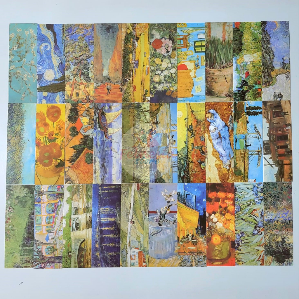

Pembatas Buku / Bookmark Lukisan Van Gogh vers. 2