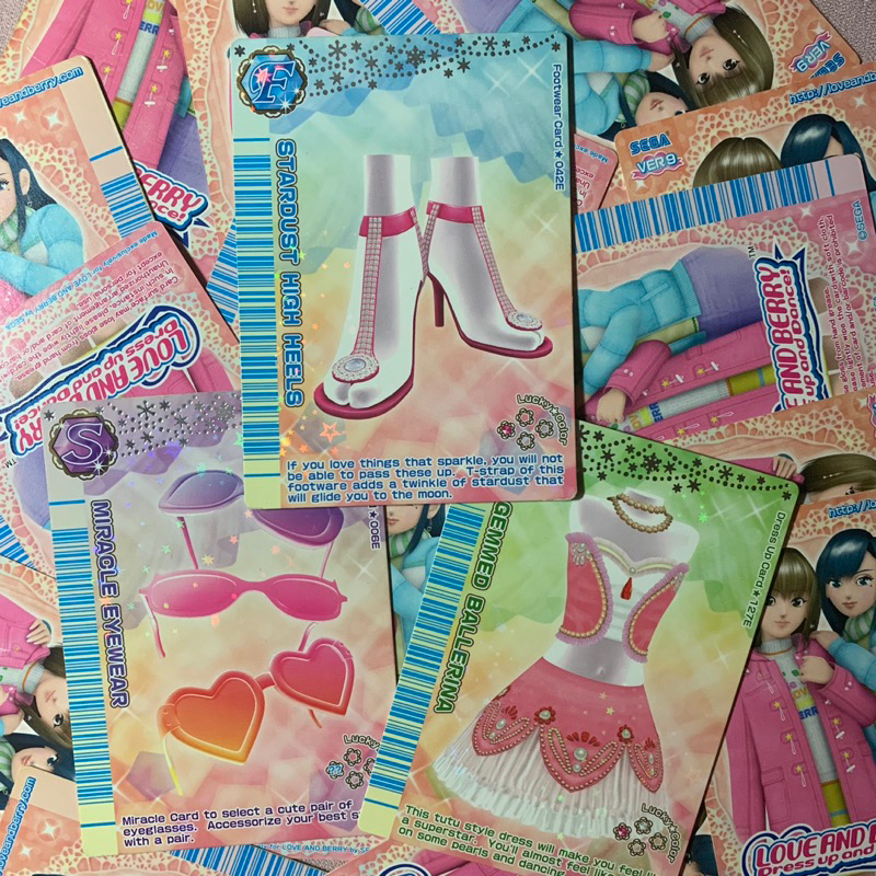 Love and Berry English Card Ver. 9