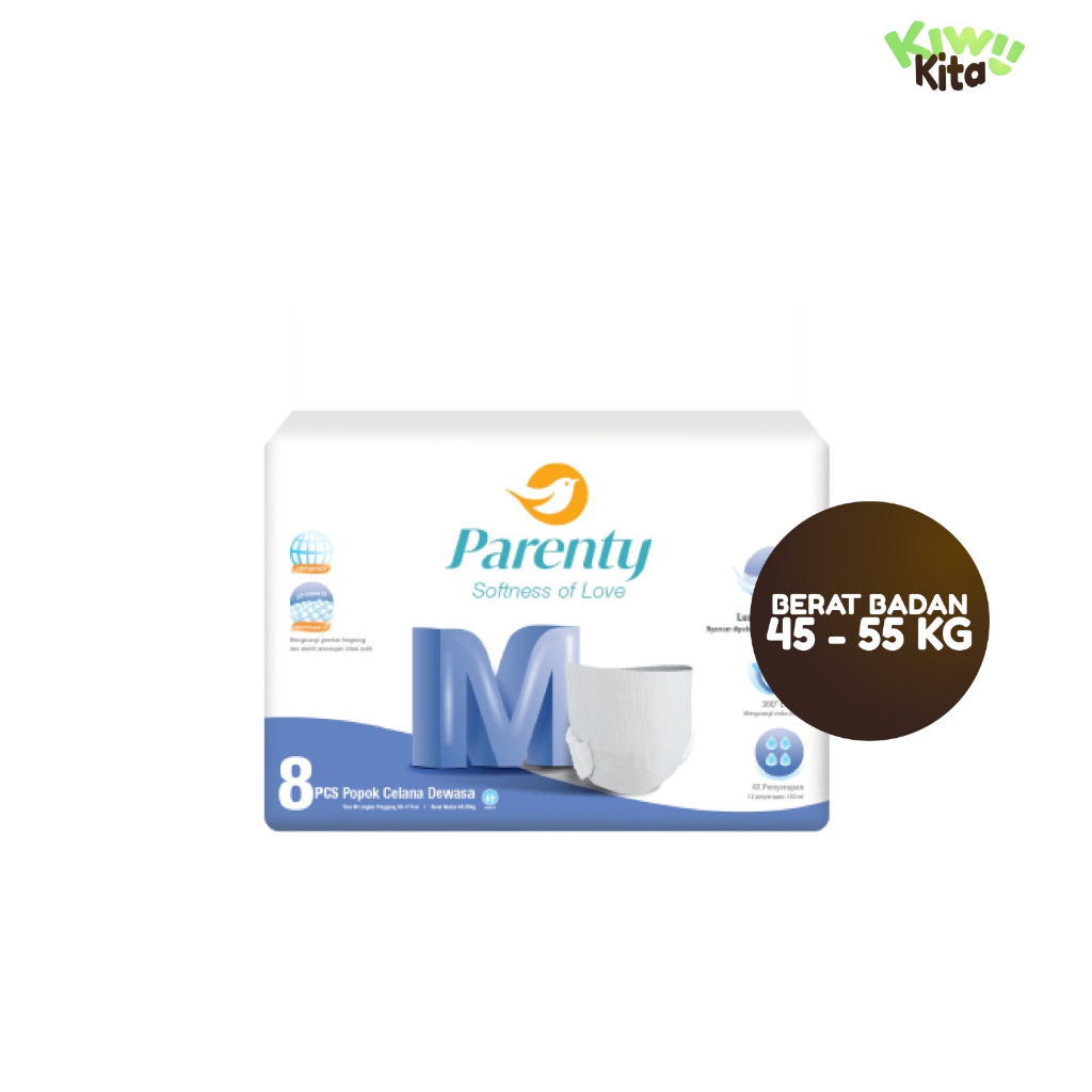 Parenty Adult Diapers | Parenty Popok Dewasa | Type Celana