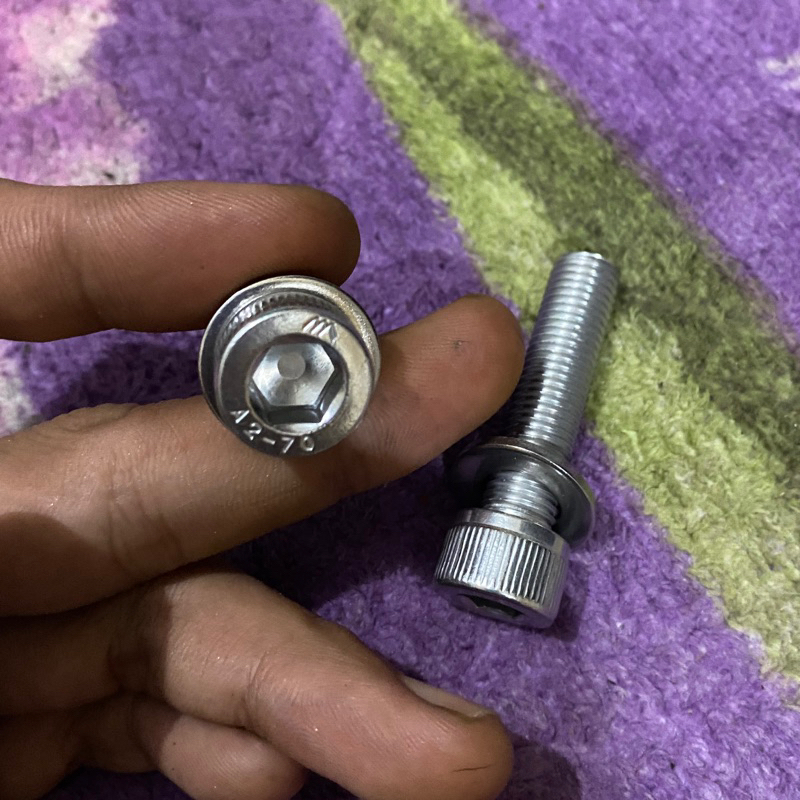 BAUT GANTUNGAN KNALPOT BUAT MOTOR FIZR