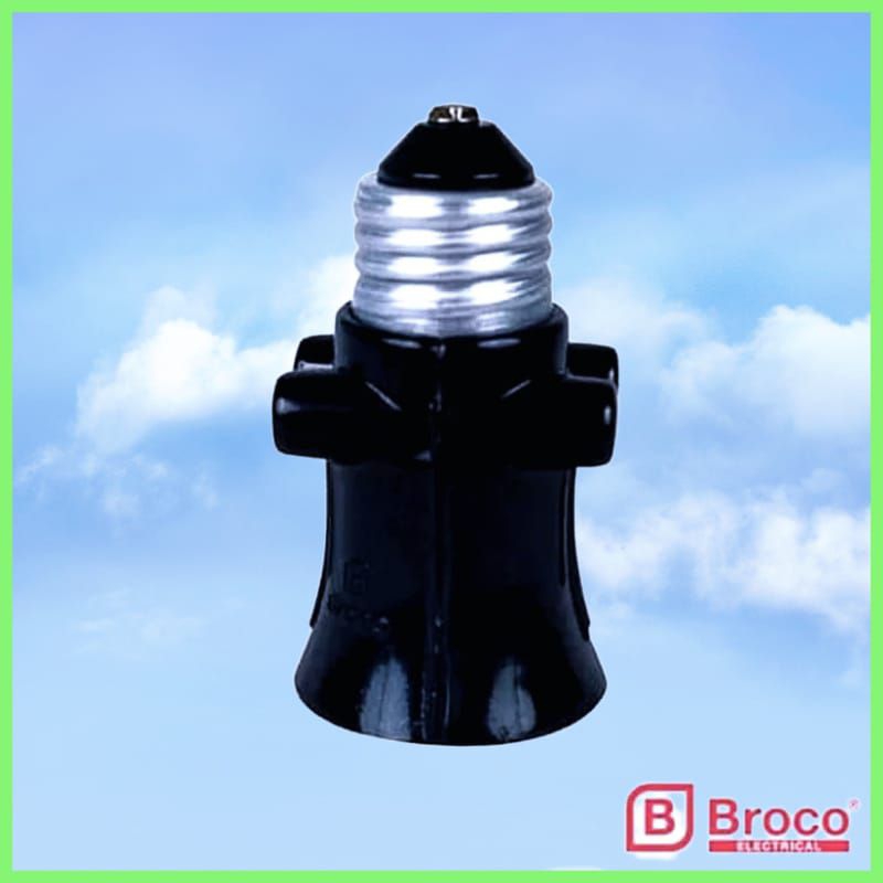 Fitting Kombinasi BROCO 226 / Fiting Lampu Kombinasi BROCO / Fitting Lampu Plus 2 Colokan