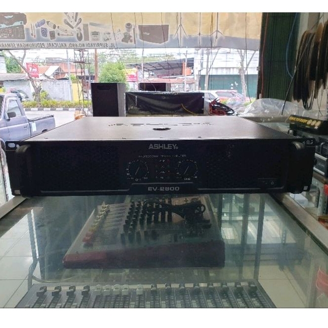 power amplifier ashley ev 2800 power ashley ev2800 EV2800 original