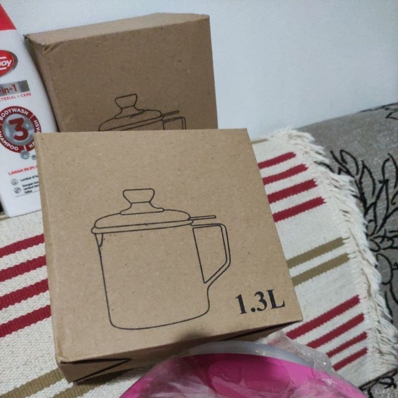 

Cangkir saringan minyak 1,3 L stainless steel