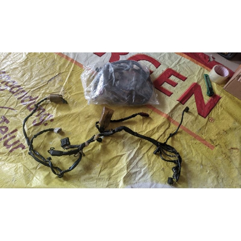 Kabel Body Set Atas Bawah Beat Spacy Scoopy FI Starter Kasar