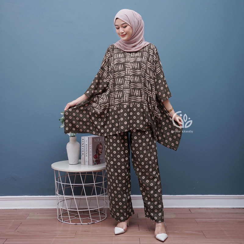 NATUNA SET / ONE SET WANITA JUMBO BUSUI HAMIL