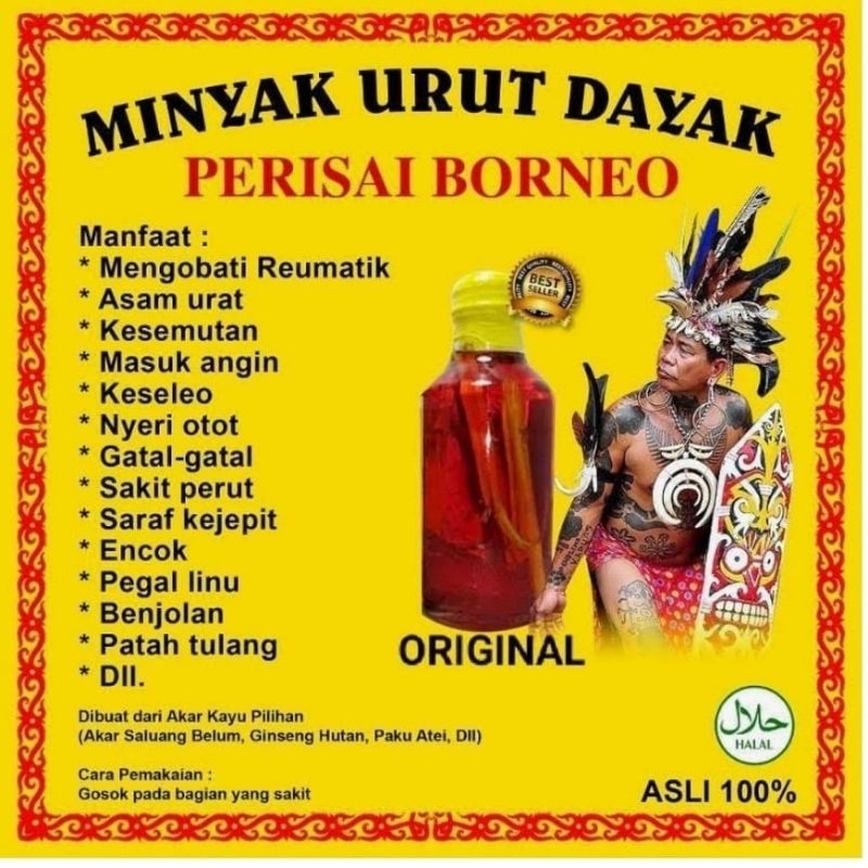 MINYAK DAYAK KALIMANTAN