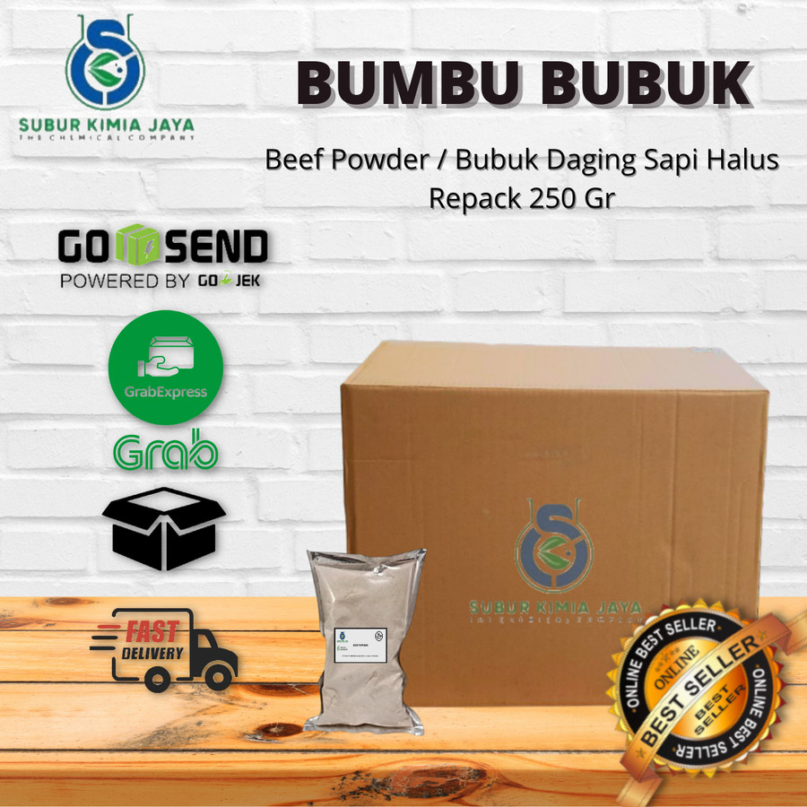 

Beef Powder / Sari Daging Sapi Food Grade 250 GR